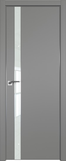 106E Грей стекло Lacobel Белый лак