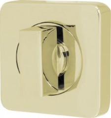 Ручка поворотная Armadillo (Армадилло) WC-BOLT BK6/SQ-21GP-2 золото