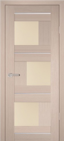 Дверь PS-13 Капучино Мелинга кремовый лакобель
