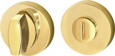Ручка поворотная Armadillo (Армадилло) WC-BOLT BK6 URB/HD GOLD-24 Золото 24К