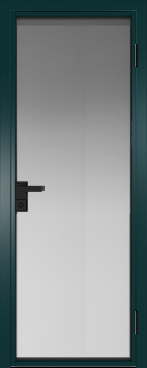 1AG Зеленый матовый RAL6004 стекло Матовое