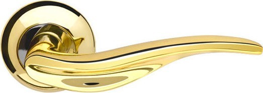 Ручка раздельная Armadillo (Армадилло) Lora LD39-1GP/CP-2 золото/хром