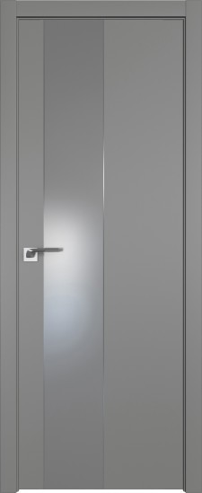 105E Грей стекло Lacobel Серебряный лак