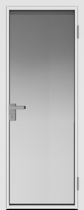 1AG Белый матовый RAL9003 стекло Матовое