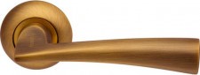 Ручка раздельная Armadillo (Армадилло) Columba LD80-1WAB-11 матовая бронза
