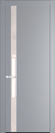 18PE Смоки (RAL 870-02) стекло Lacobel Перламутровый лак