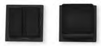 WC завертка к системе TOUCH WC на квадратной розетке Minimal RO75