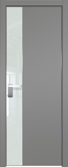 100E Грей стекло Lacobel Белый лак