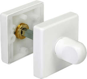 Завертка сантехническая MORELLI LUXURY LUX-WC-SQ BIA Цвет - Цвет - Белый