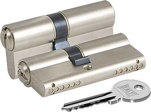 Цилиндровый механизм Kale kilit (Кале килит) 164 GN/75 (30+10+35) mm никель 3 кл.