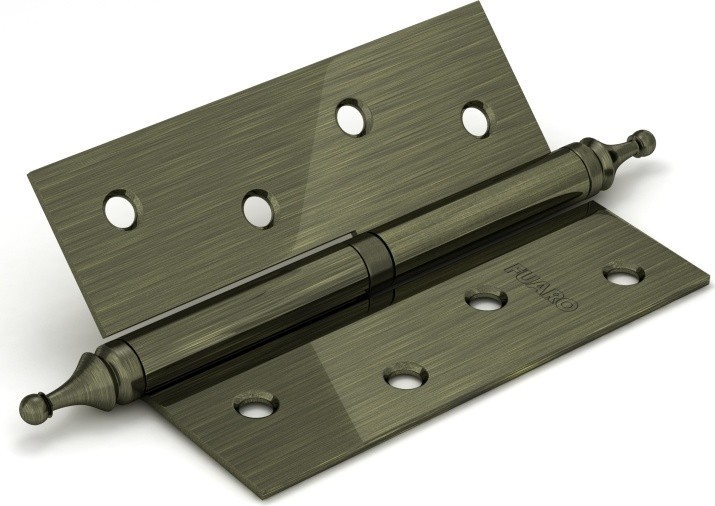 Петля съемная Fuaro (Фуаро) 410-4 100x75x2,5 AB left (бронза) левая