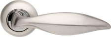 Ручка раздельная Armadillo (Армадилло) Taurus LD65-1SN/CP-3 матовый никель/хром