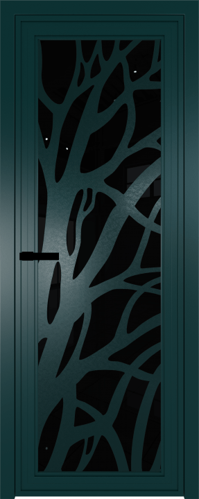 1 AGP Зеленый матовый RAL6004 стекло Черный триплекс вставка Рисунок 2