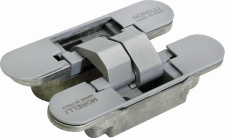 Петля скрытой установки, хром матовый, HH-16 SC