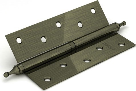 Петля съемная Fuaro (Фуаро) 410/BL-5 125x75x2,5 AB right (бронза) правая БЛИСТЕР