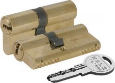 Цилиндровый механизм Kale kilit (Кале килит) 164 SN/80 (30+10+40) mm упк.БЛИСТЕР латунь 5 кл.